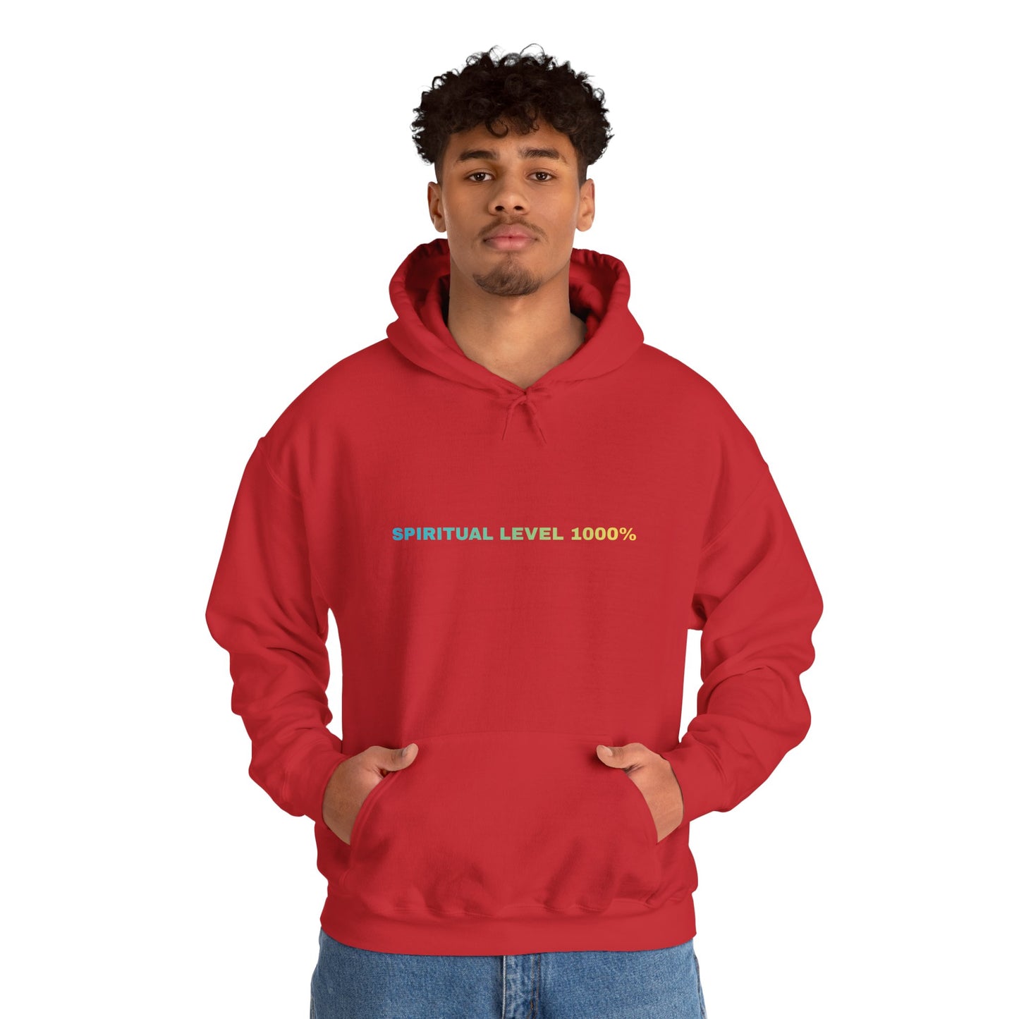 Spiritual Level 1000% psychedelic Hooded Sweatshirt