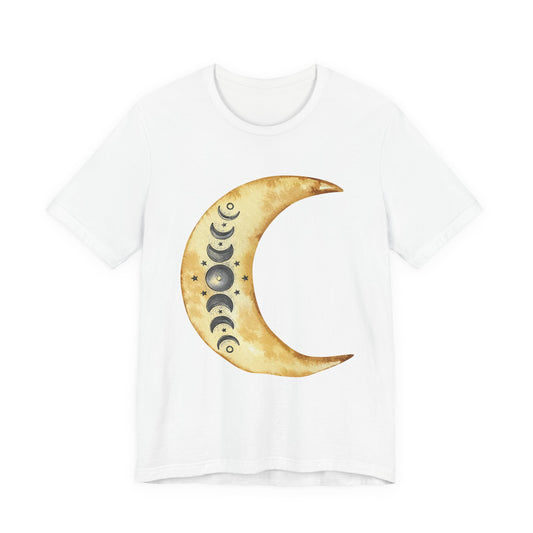Moon phases Cresent Moon Spiritual Graphic Tee