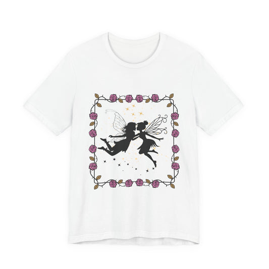 Kissing Fairies Fantasy Psychedelic Tee