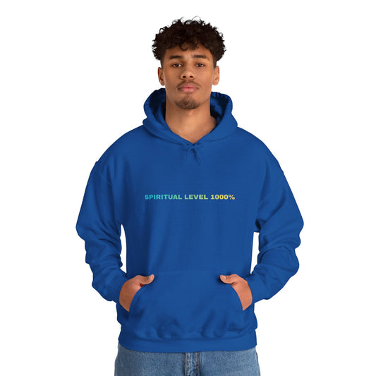 Spiritual Level 1000% psychedelic Hooded Sweatshirt