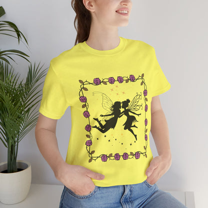 Kissing Fairies Fantasy Psychedelic Tee