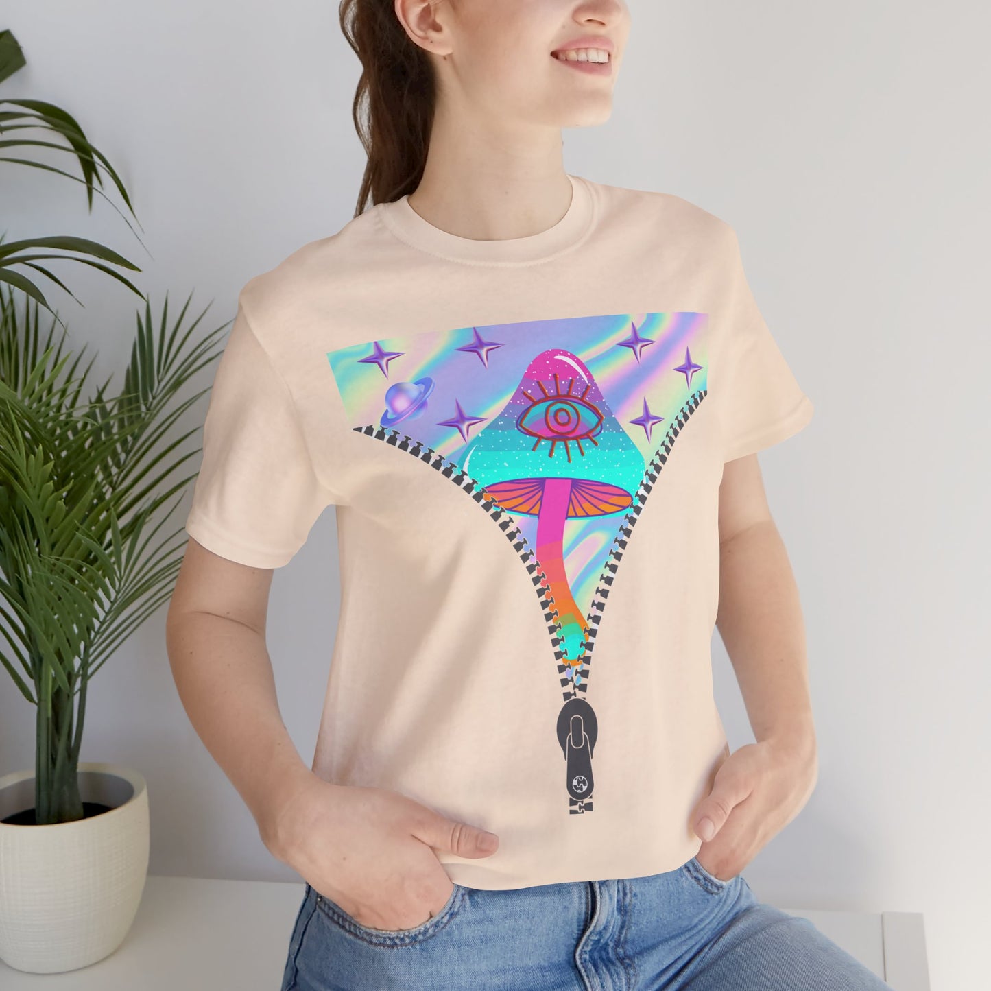 Zipper Into Another Universe Tee