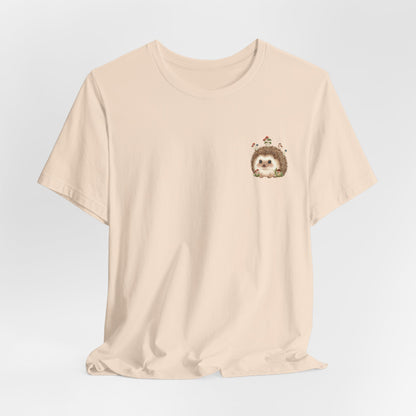 Hedgehog Mushroom Psychedelic Aniaml Graphic Tee
