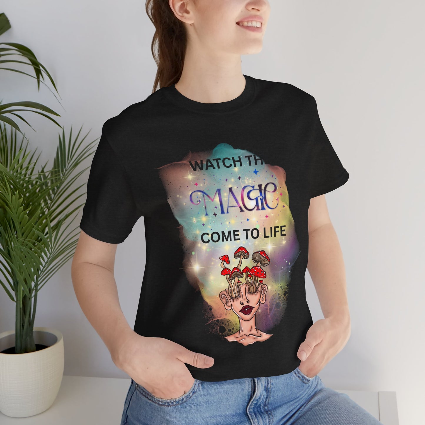 Watch the Magic Come to Life Psychedelic Graphic Tee