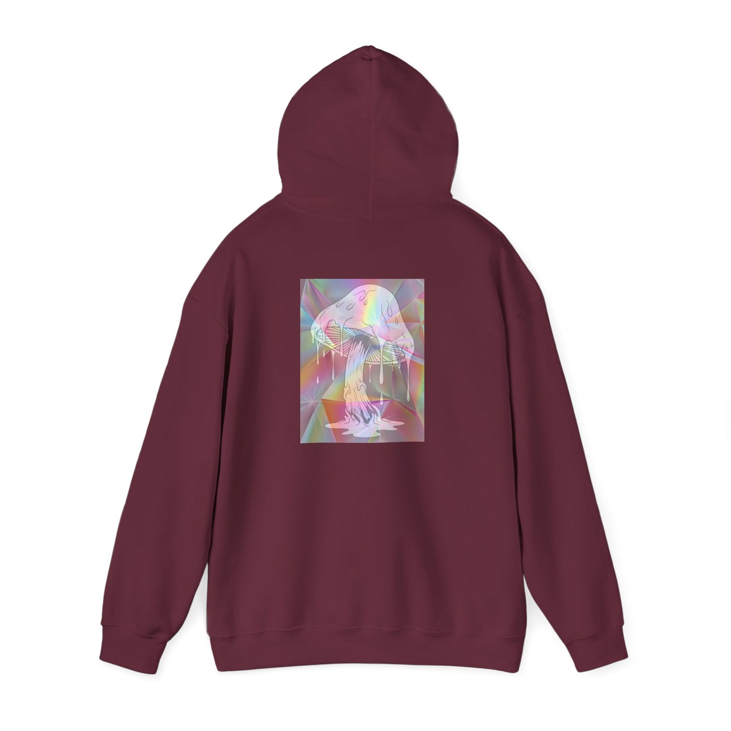 Reflective Mushroom Psychedelic Hooded Sweatshirt