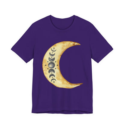 Moon phases Cresent Moon Spiritual Graphic Tee