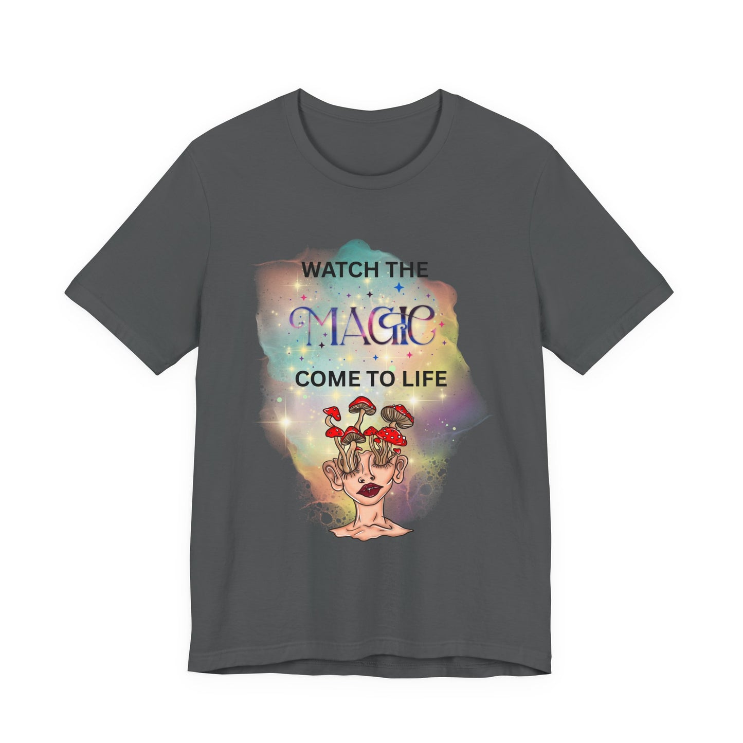 Watch the Magic Come to Life Psychedelic Graphic Tee