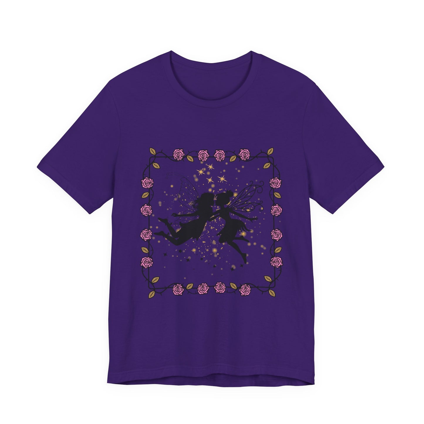 Kissing Fairies Fantasy Psychedelic Tee