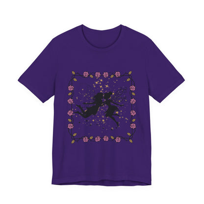 Kissing Fairies Fantasy Psychedelic Tee