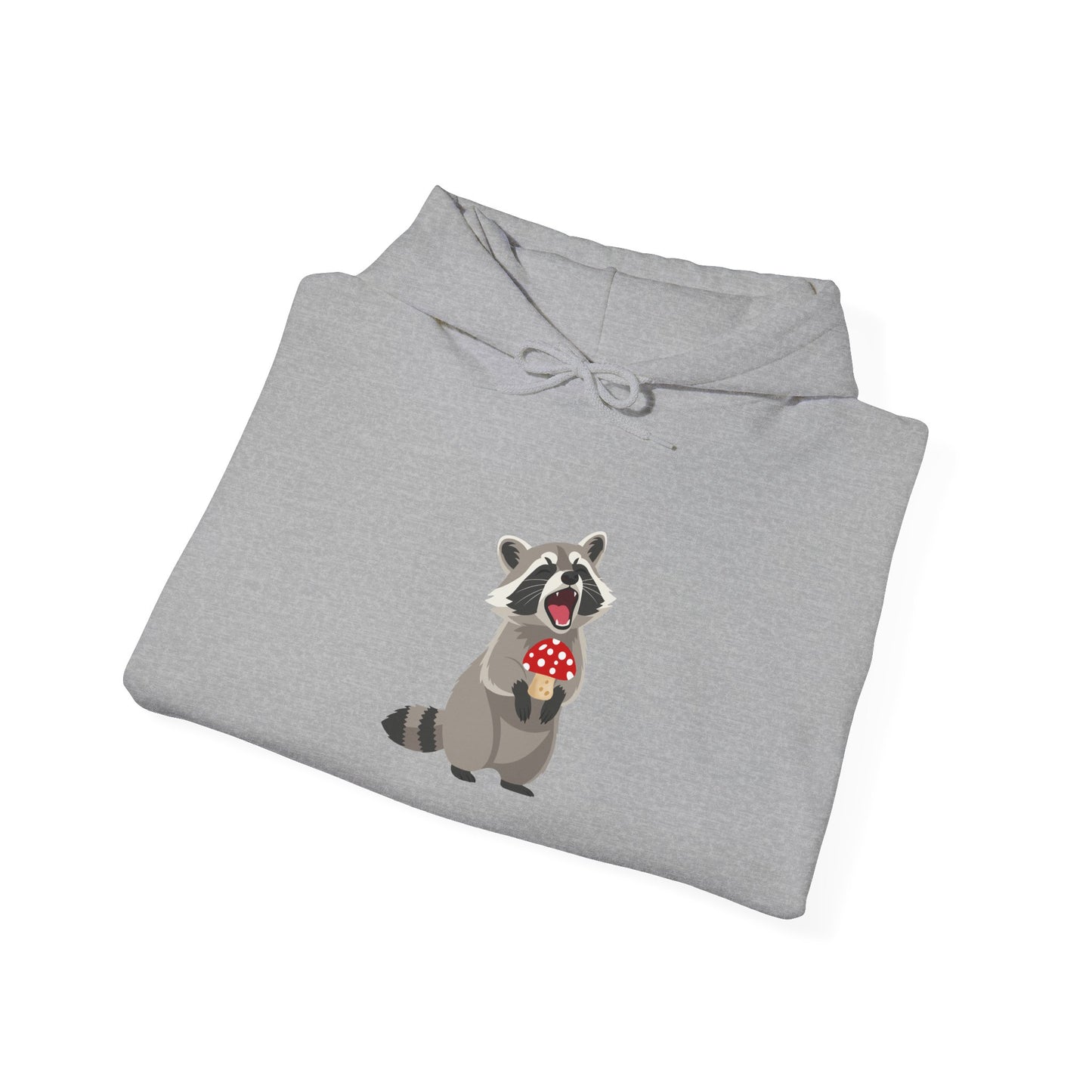 Raccoon Eating Mushroom Sweatshirt