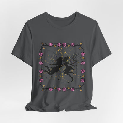 Kissing Fairies Fantasy Psychedelic Tee