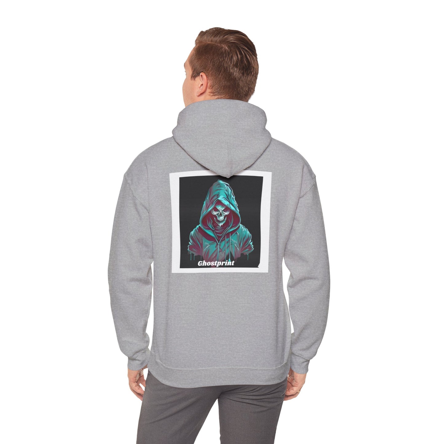 Ghostprint Logo Essential Hooded Sweatshirt