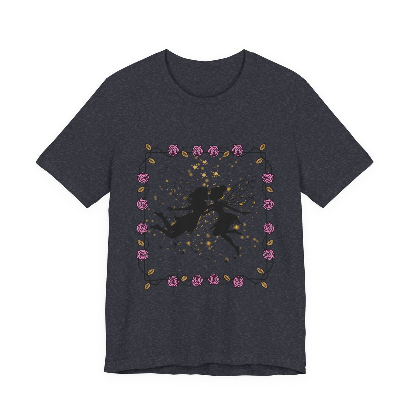 Kissing Fairies Fantasy Psychedelic Tee