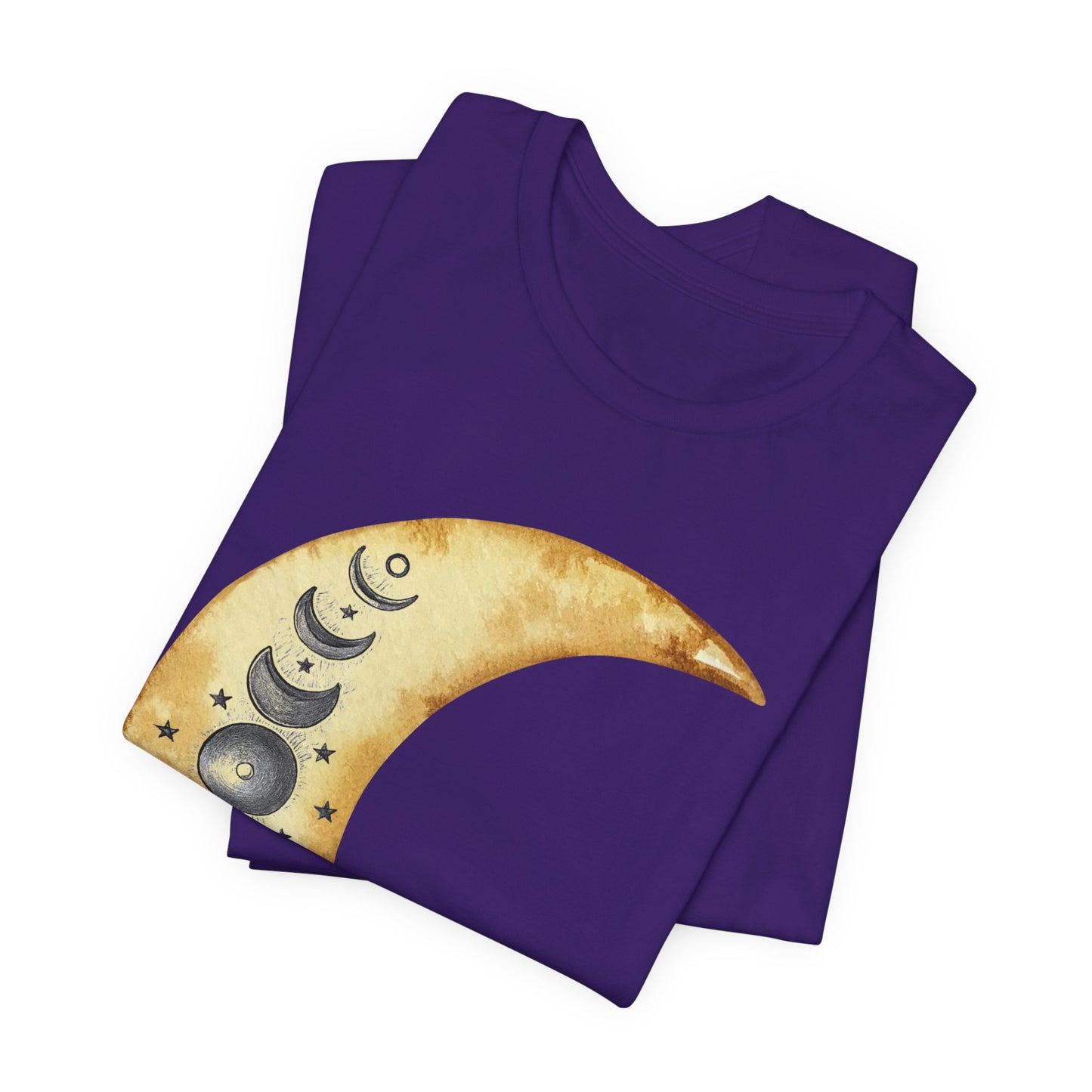 Moon phases Cresent Moon Spiritual Graphic Tee