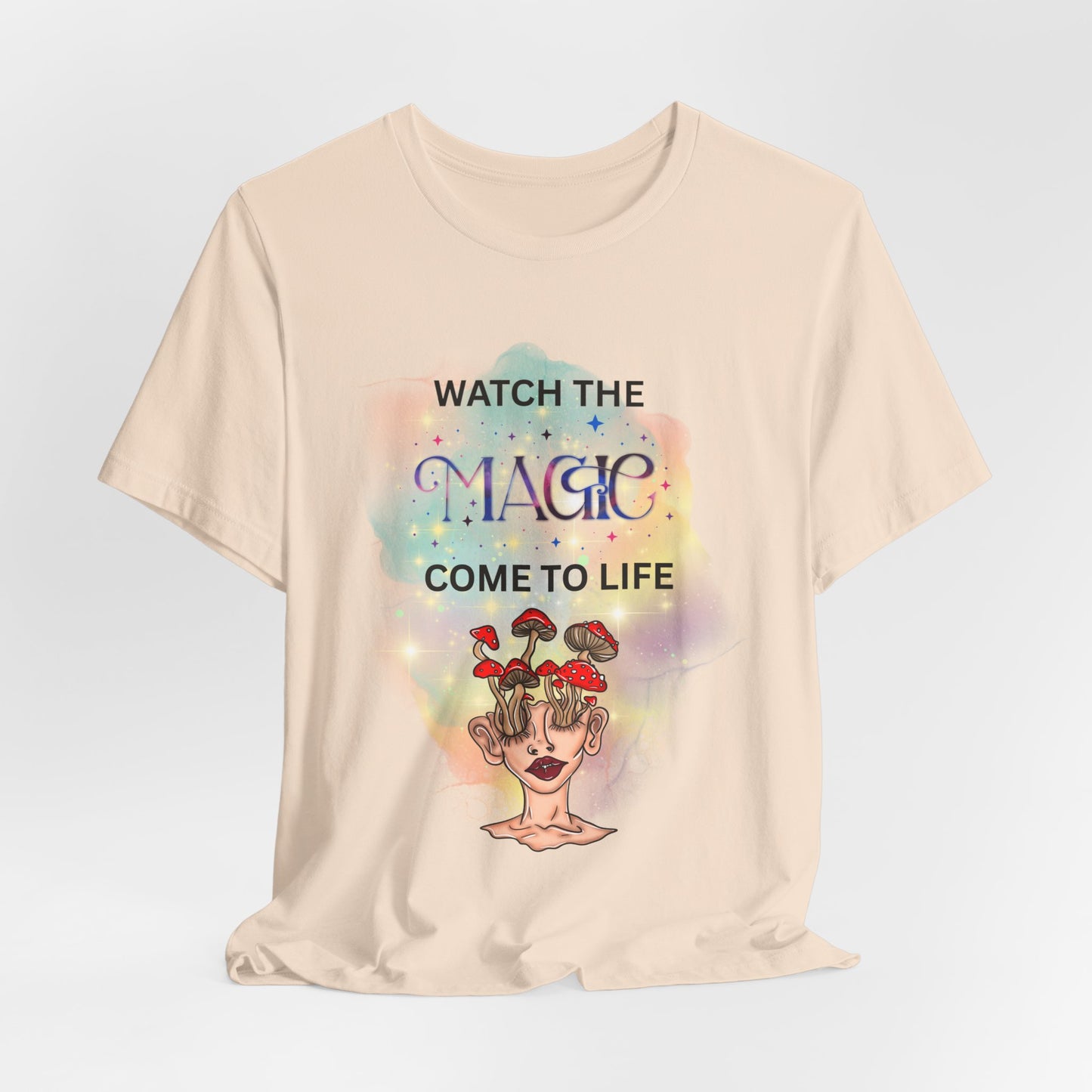 Watch the Magic Come to Life Psychedelic Graphic Tee