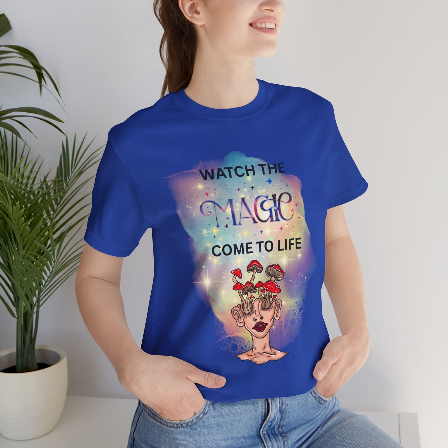 Watch the Magic Come to Life Psychedelic Graphic Tee