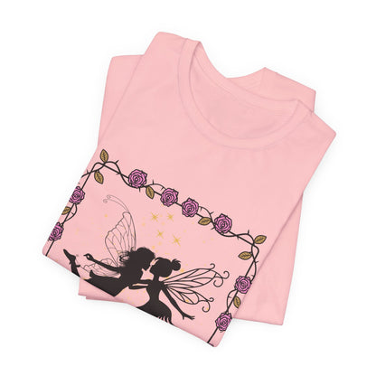 Kissing Fairies Fantasy Psychedelic Tee