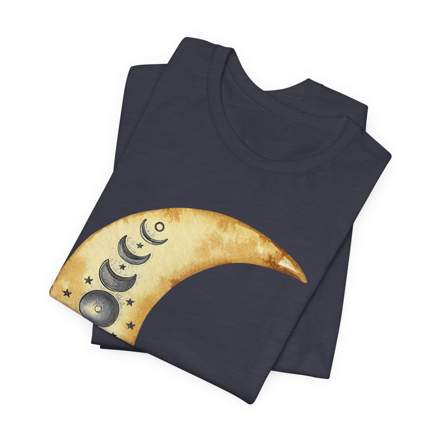 Moon phases Cresent Moon Spiritual Graphic Tee