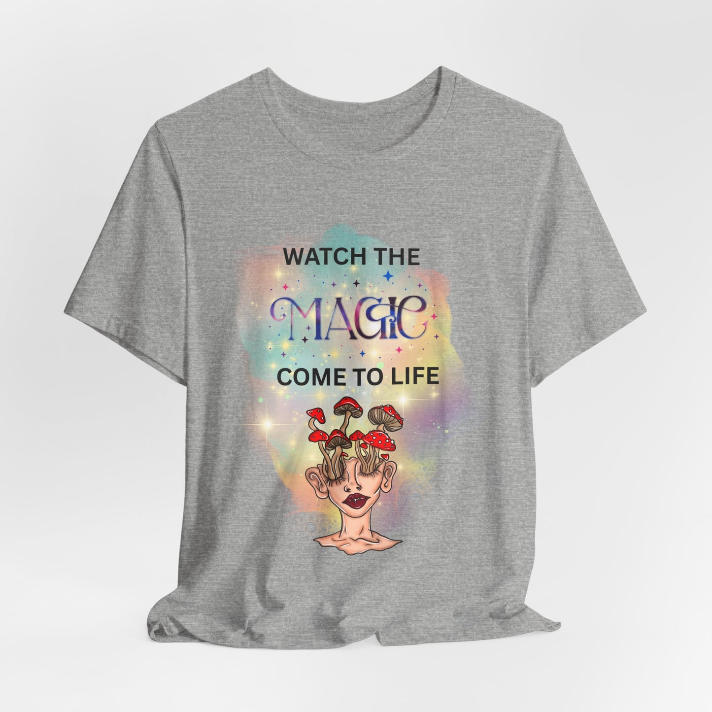 Watch the Magic Come to Life Psychedelic Graphic Tee