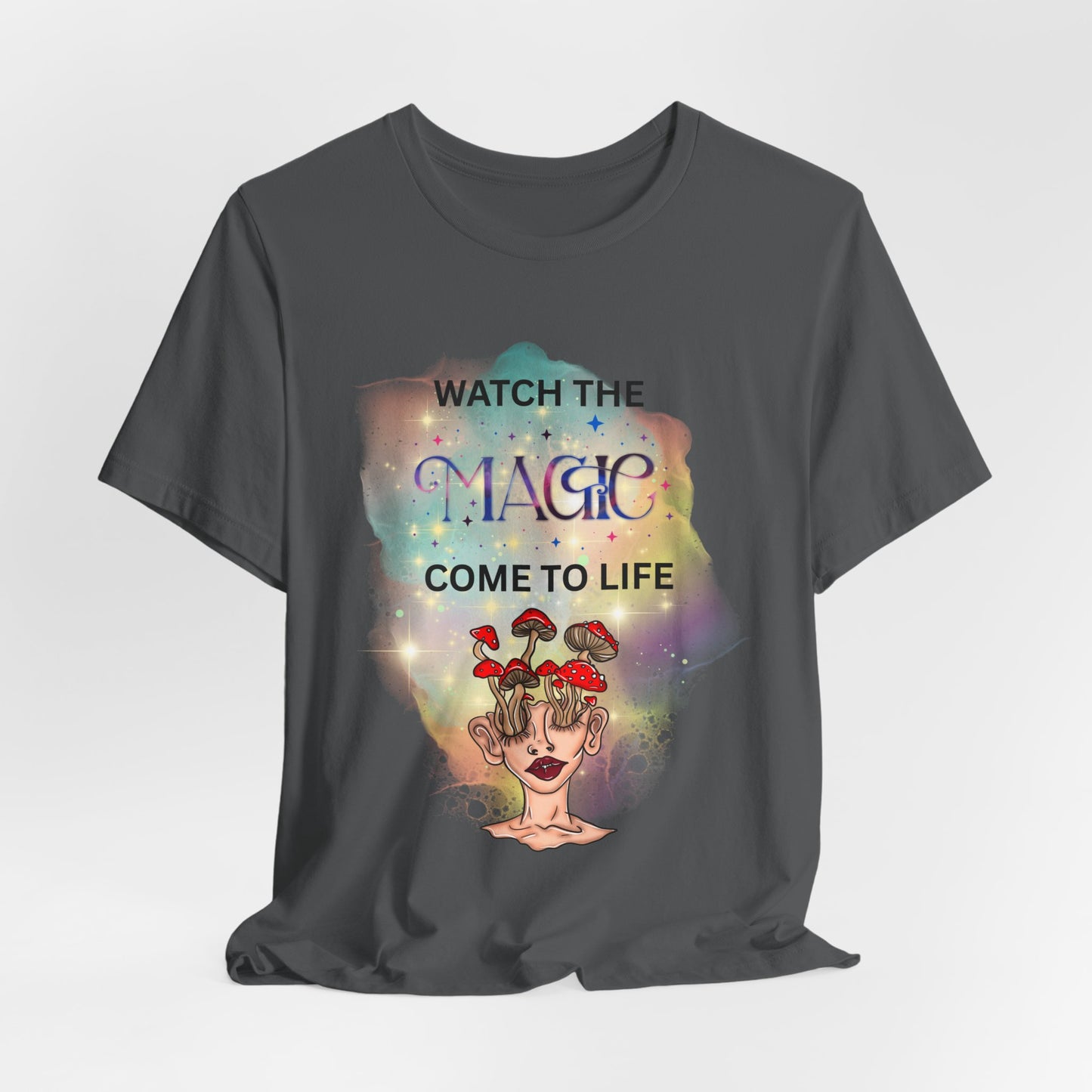 Watch the Magic Come to Life Psychedelic Graphic Tee