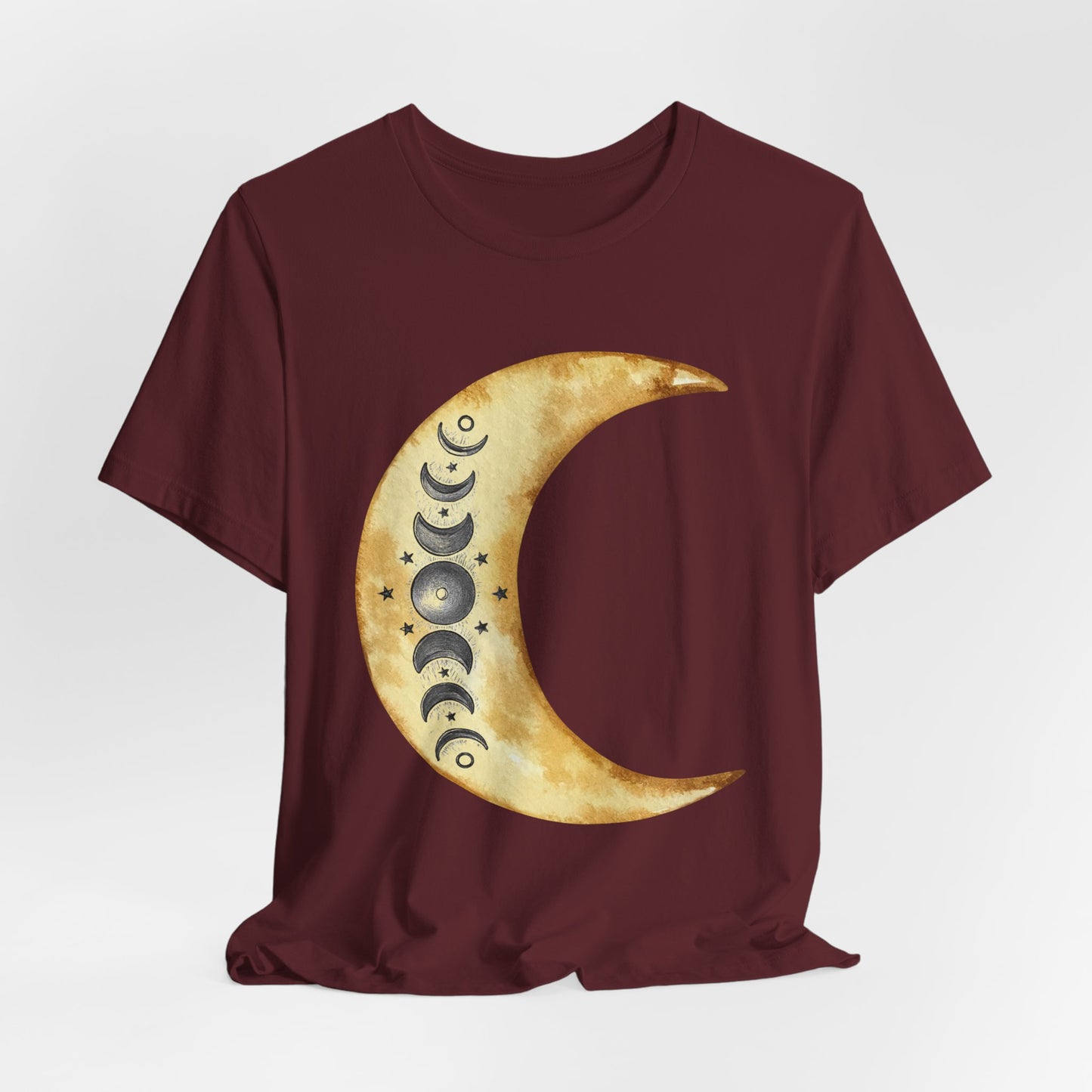 Moon phases Cresent Moon Spiritual Graphic Tee