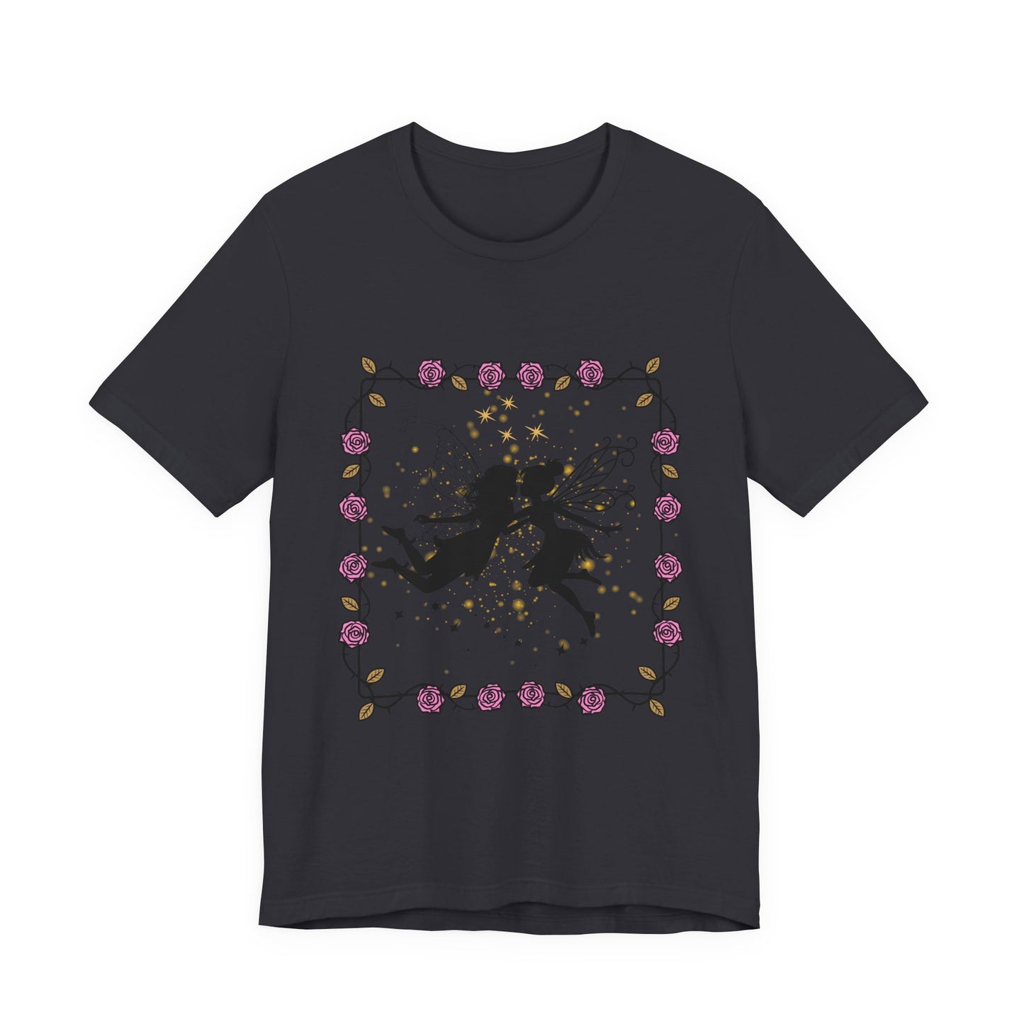 Kissing Fairies Fantasy Psychedelic Tee