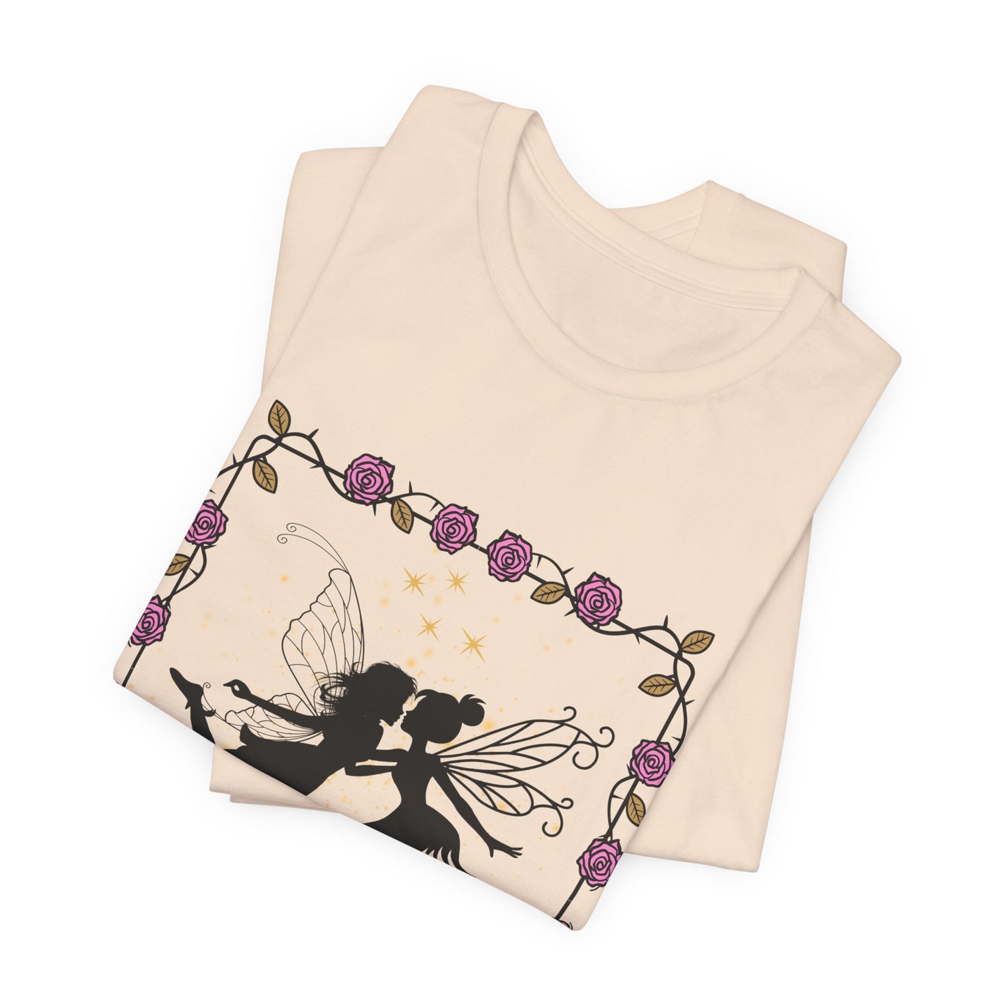 Kissing Fairies Fantasy Psychedelic Tee