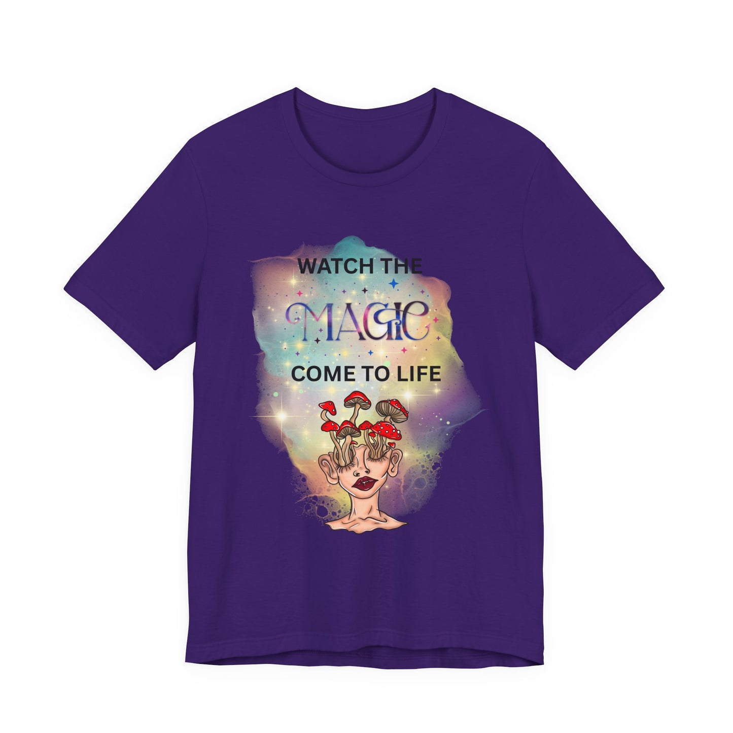 Watch the Magic Come to Life Psychedelic Graphic Tee