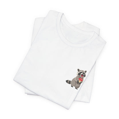 Raccoon Mushroom Psychedelic Animal Graphic Tee