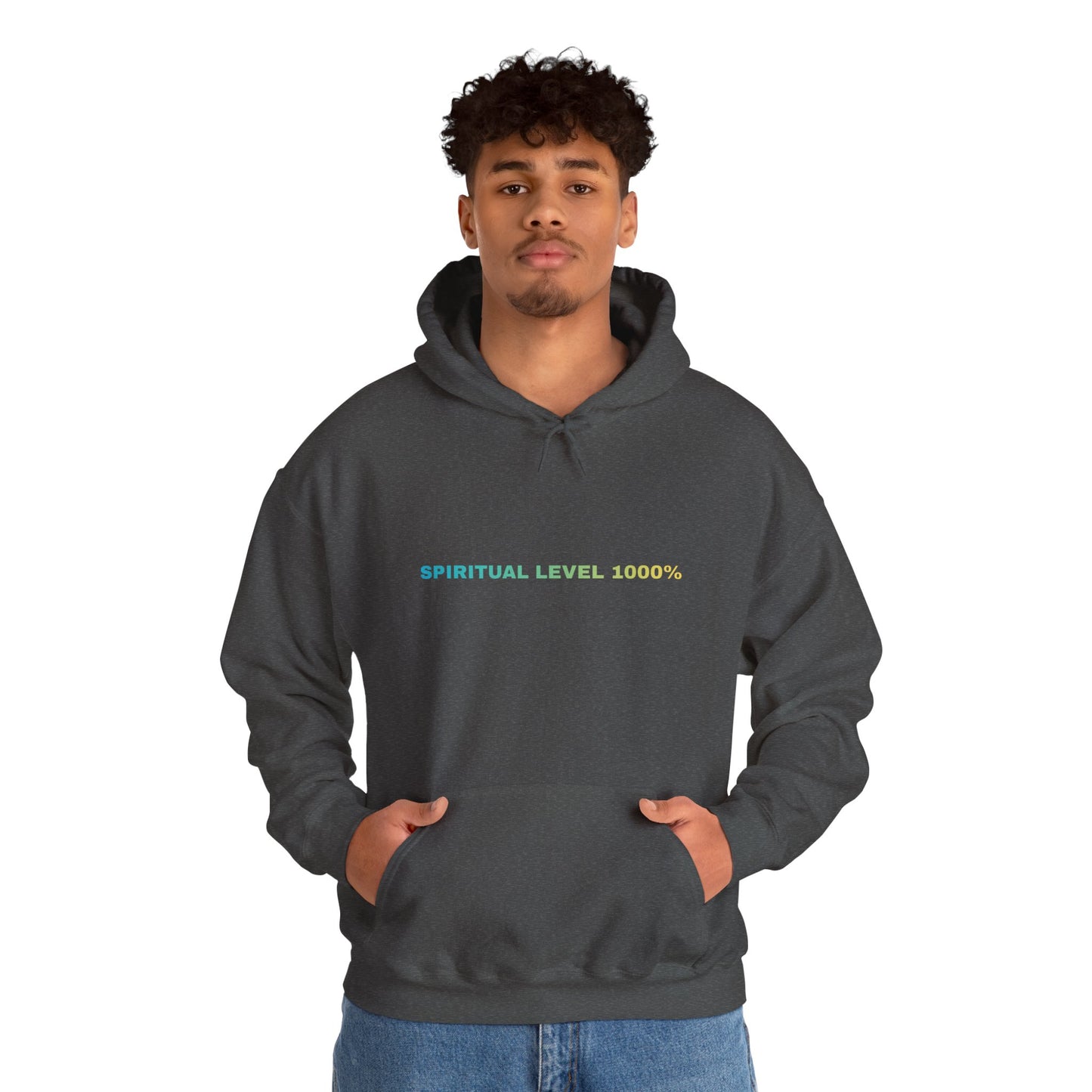Spiritual Level 1000% psychedelic Hooded Sweatshirt