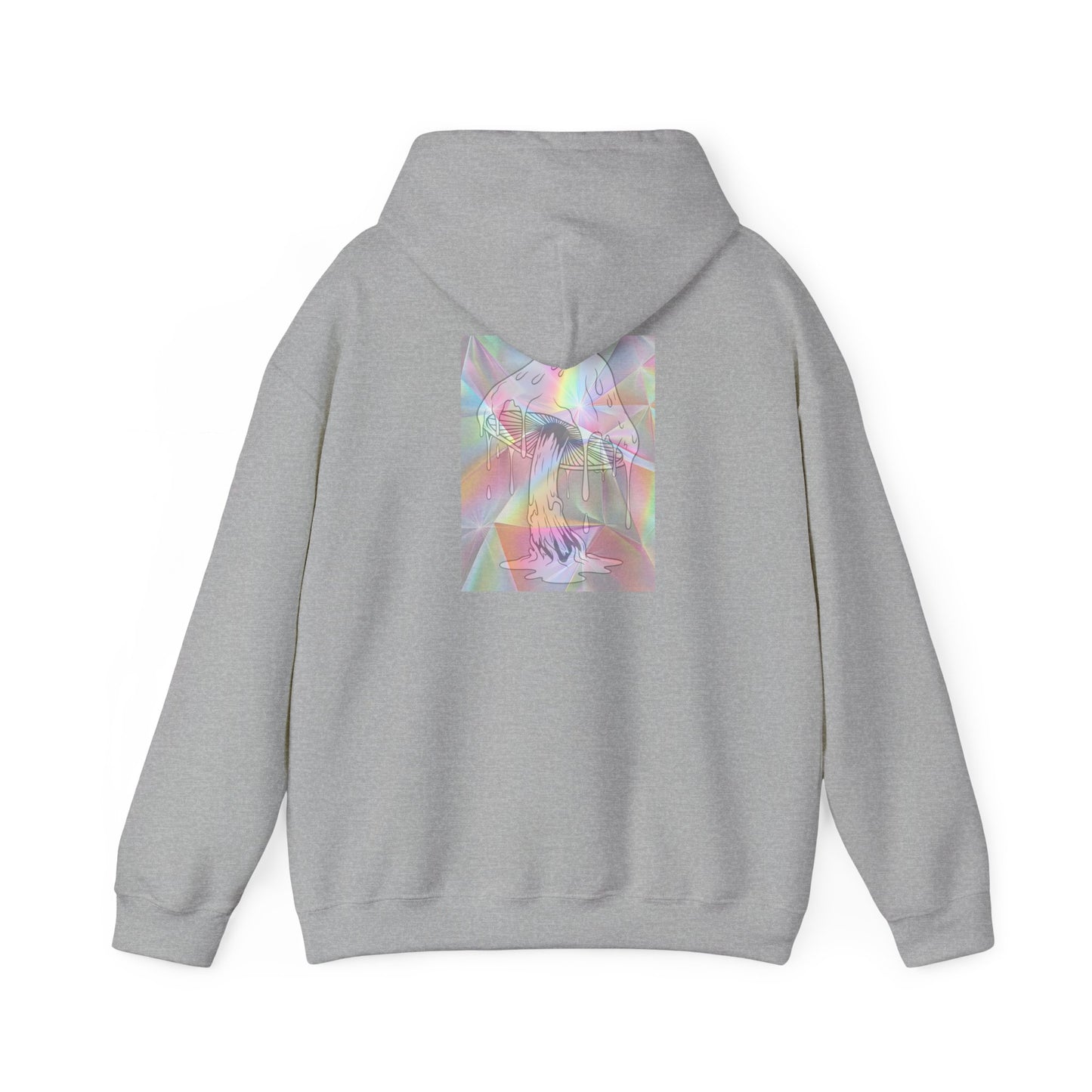 Reflective Mushroom Psychedelic Hooded Sweatshirt