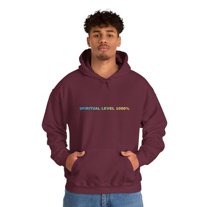 Spiritual Level 1000% psychedelic Hooded Sweatshirt