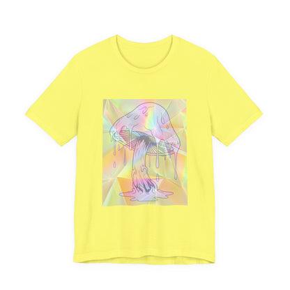 Reflective Mushroom Psychedelic Art Tee