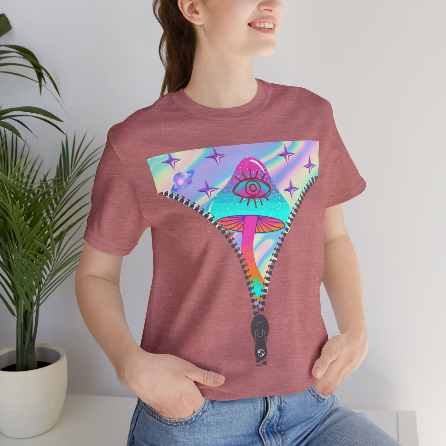 Zipper Into Another Universe Tee
