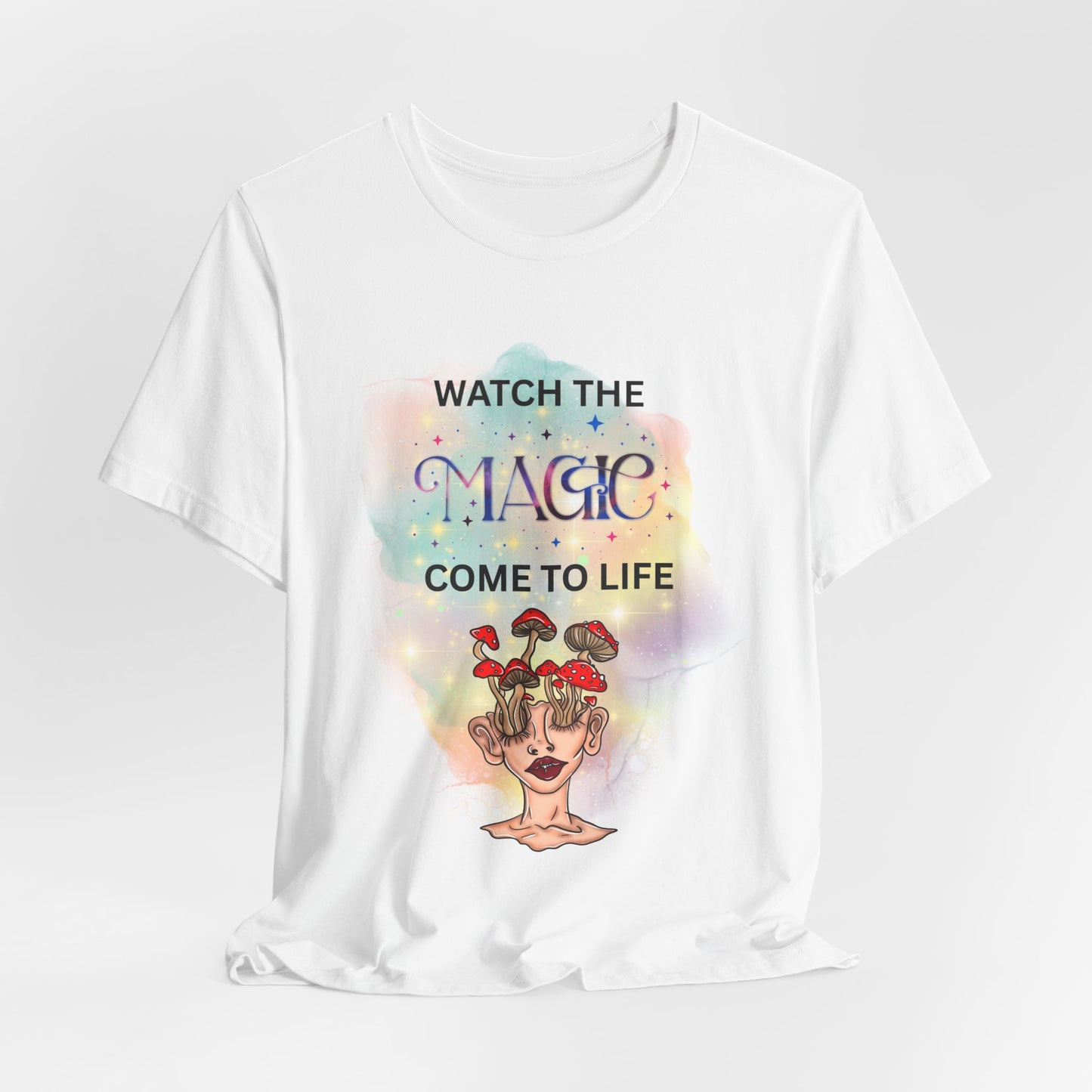Watch the Magic Come to Life Psychedelic Graphic Tee