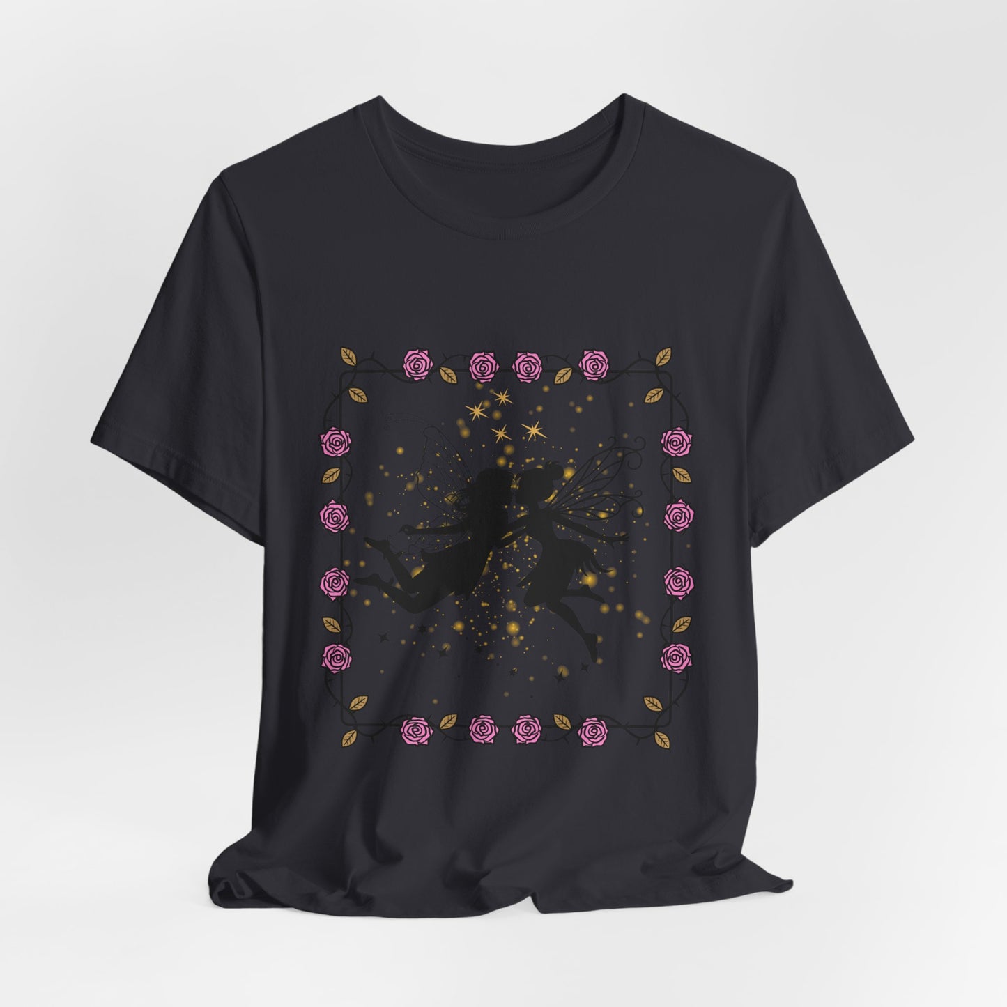 Kissing Fairies Fantasy Psychedelic Tee