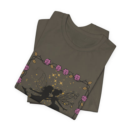 Kissing Fairies Fantasy Psychedelic Tee
