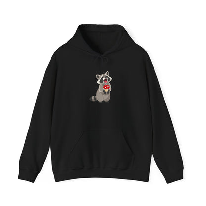 Raccoon Eating Mushroom Sweatshirt