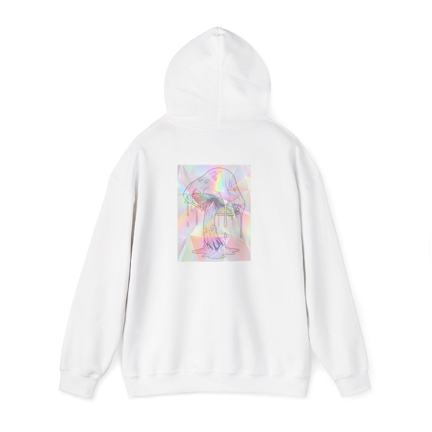Reflective Mushroom Psychedelic Hooded Sweatshirt
