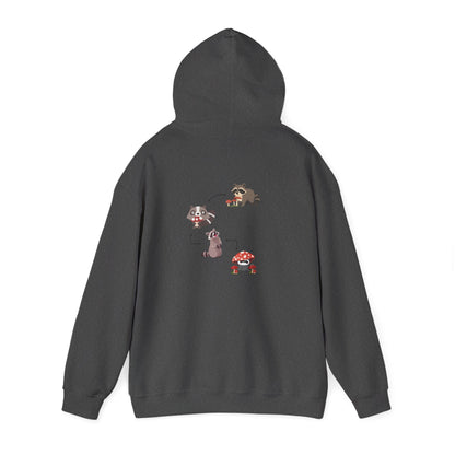 Raccoon Eating Mushroom Sweatshirt
