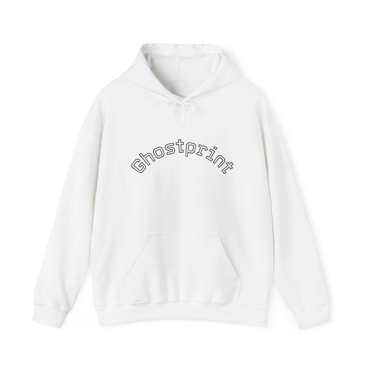 Ghostprint Logo Essential Hooded Sweatshirt