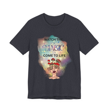 Watch the Magic Come to Life Psychedelic Graphic Tee