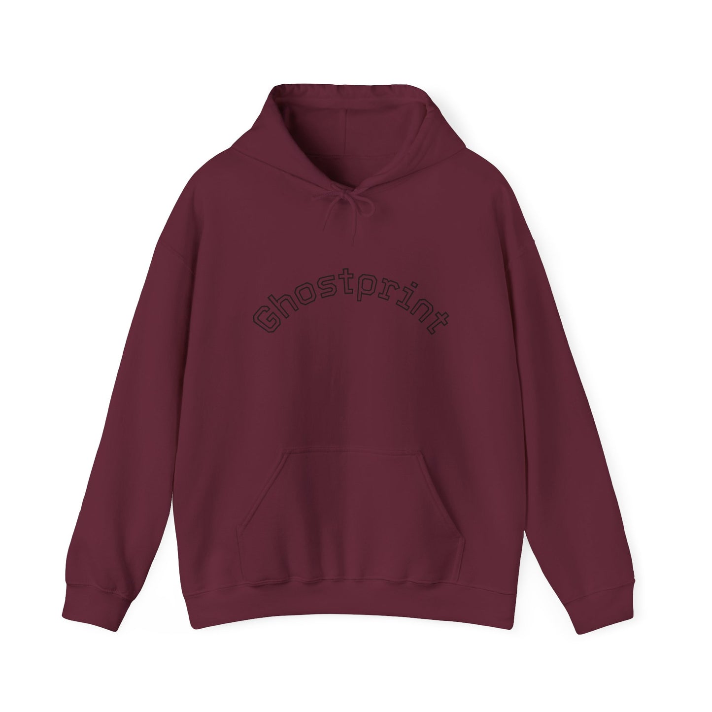 Ghostprint Logo Essential Hooded Sweatshirt