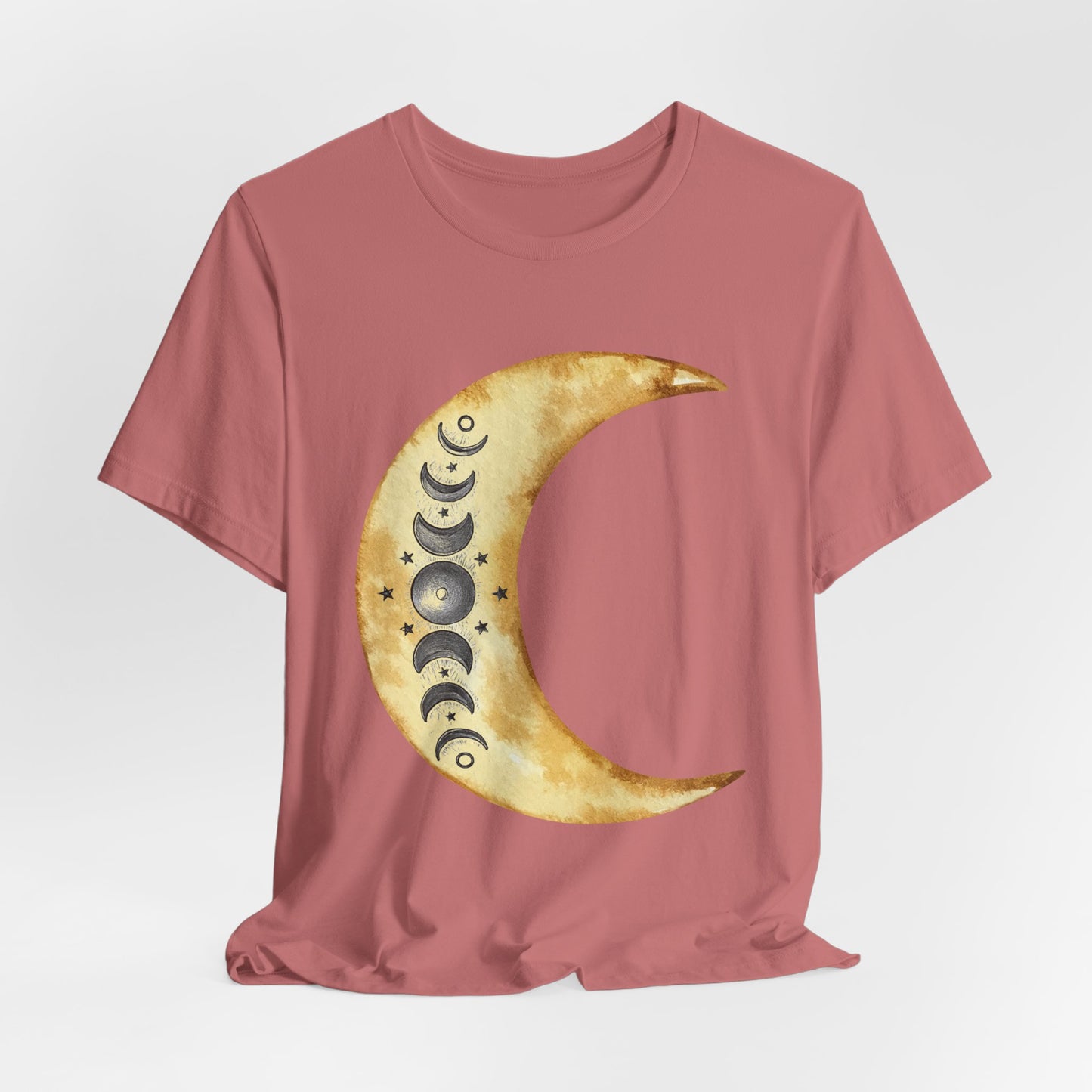 Moon phases Cresent Moon Spiritual Graphic Tee