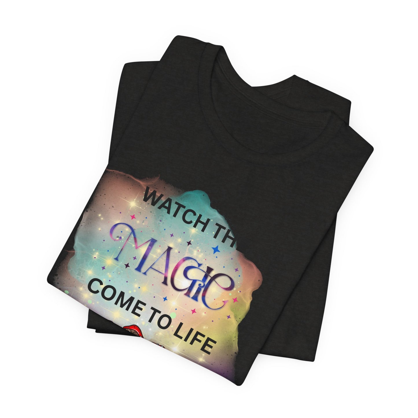 Watch the Magic Come to Life Psychedelic Graphic Tee