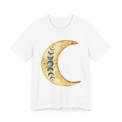 Moon phases Cresent Moon Spiritual Graphic Tee