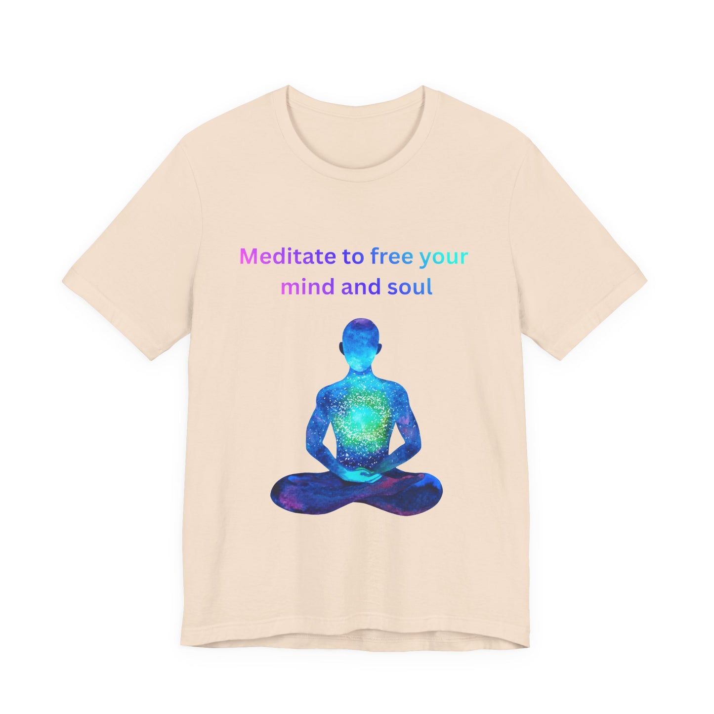 Meditate To Free Your Mind And Soul Spiritual Tee