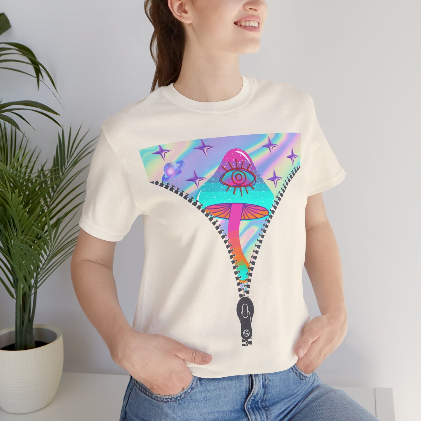 Zipper Into Another Universe Tee