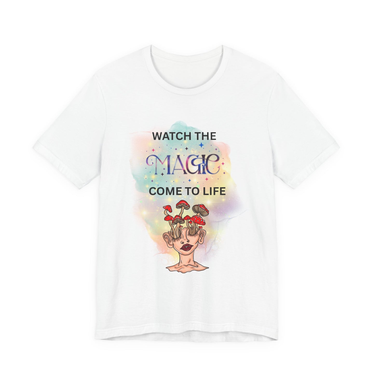 Watch the Magic Come to Life Psychedelic Graphic Tee