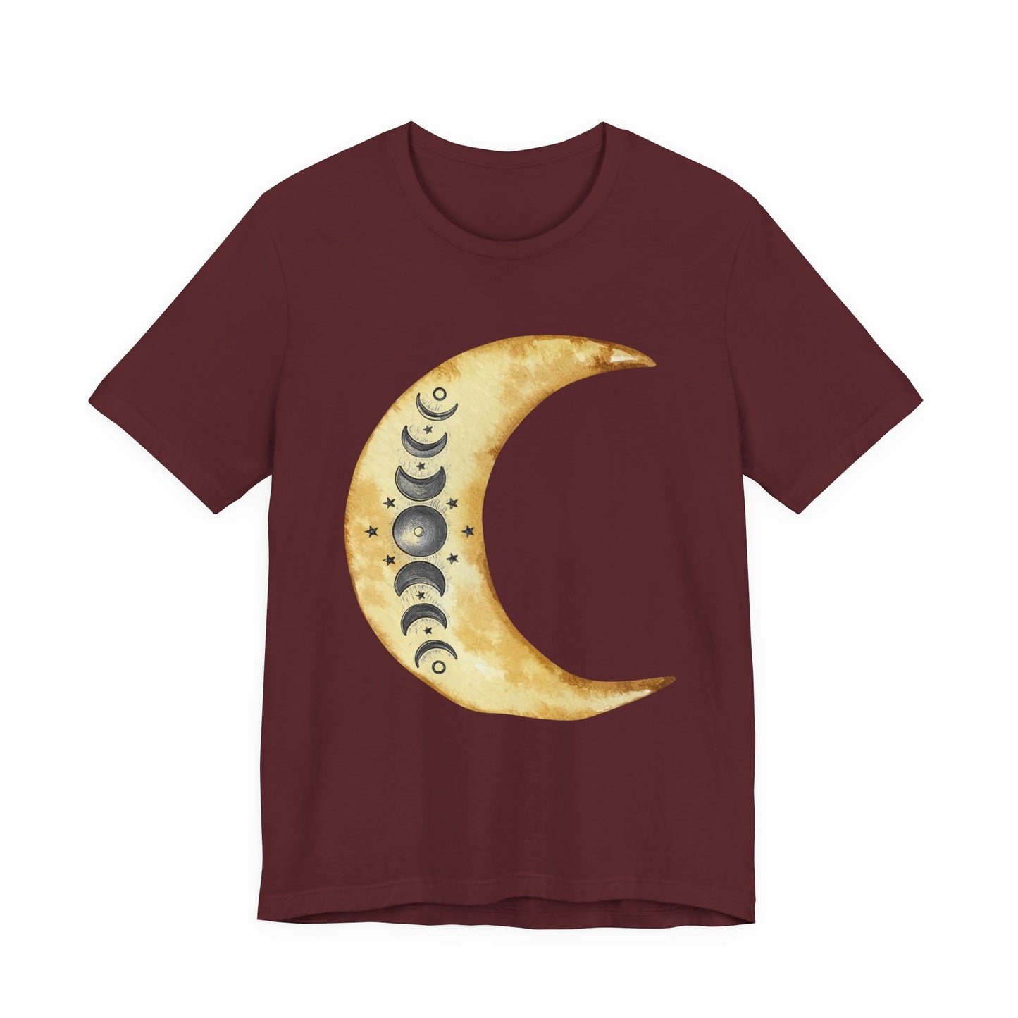 Moon phases Cresent Moon Spiritual Graphic Tee